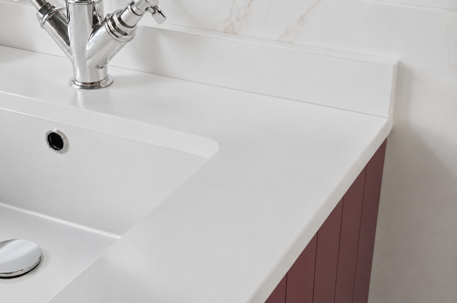 Vanity Unit with Quartz Worktop